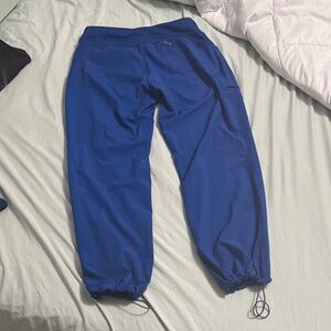 Cherokee Infiniti Blue Jogger Scrub Pants Size medium petite